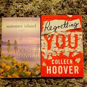2 book bundle fiction, Kristin Hannah and Colleen Hoover.